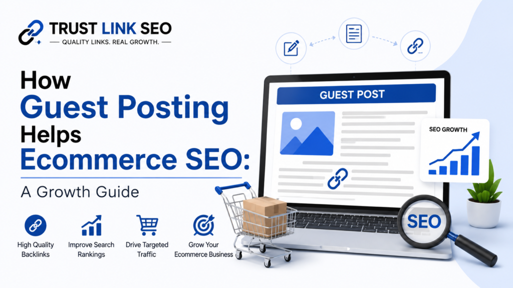 How guest posting helps ecommerce SEO for online store growth