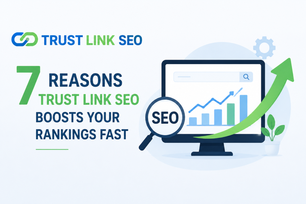 Trust Link SEO team providing guest posting and link building services in 2026